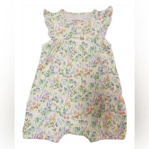 magnetic me Baby Girl Floral Garden Romper
